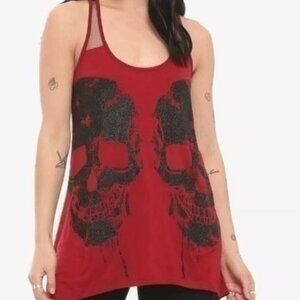 Red Skull Tank Top